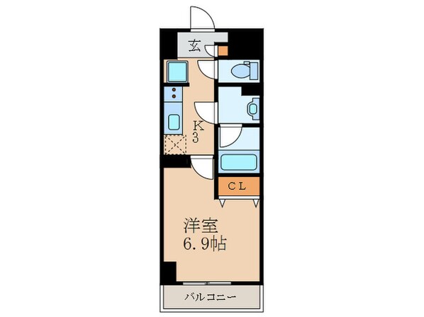 ドゥナーレ辻町の物件間取画像